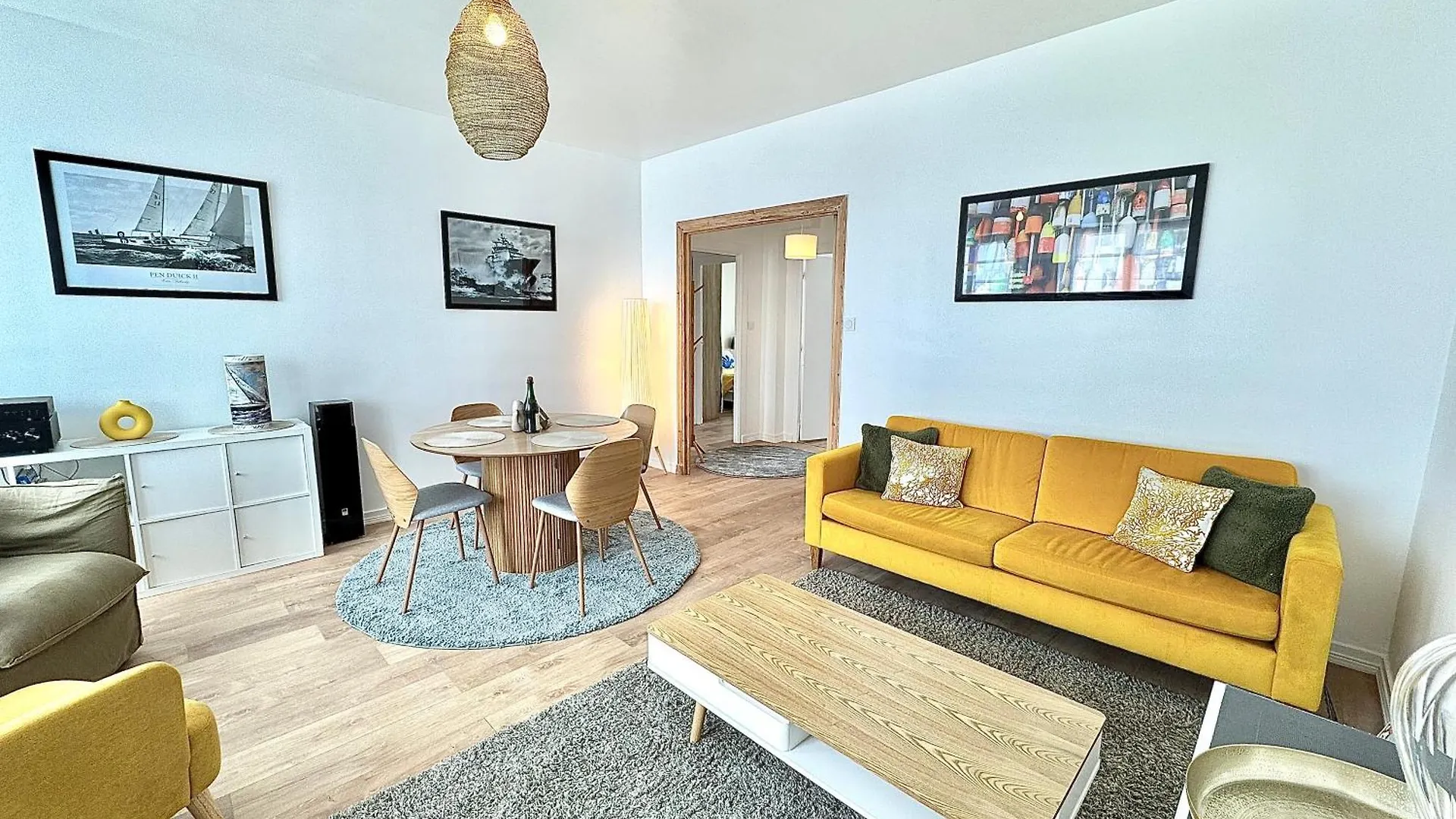 Апартаменты La Traversee Brestoise - Appartement Tout Confort Avec Parking Privatif Au Centre-Ville