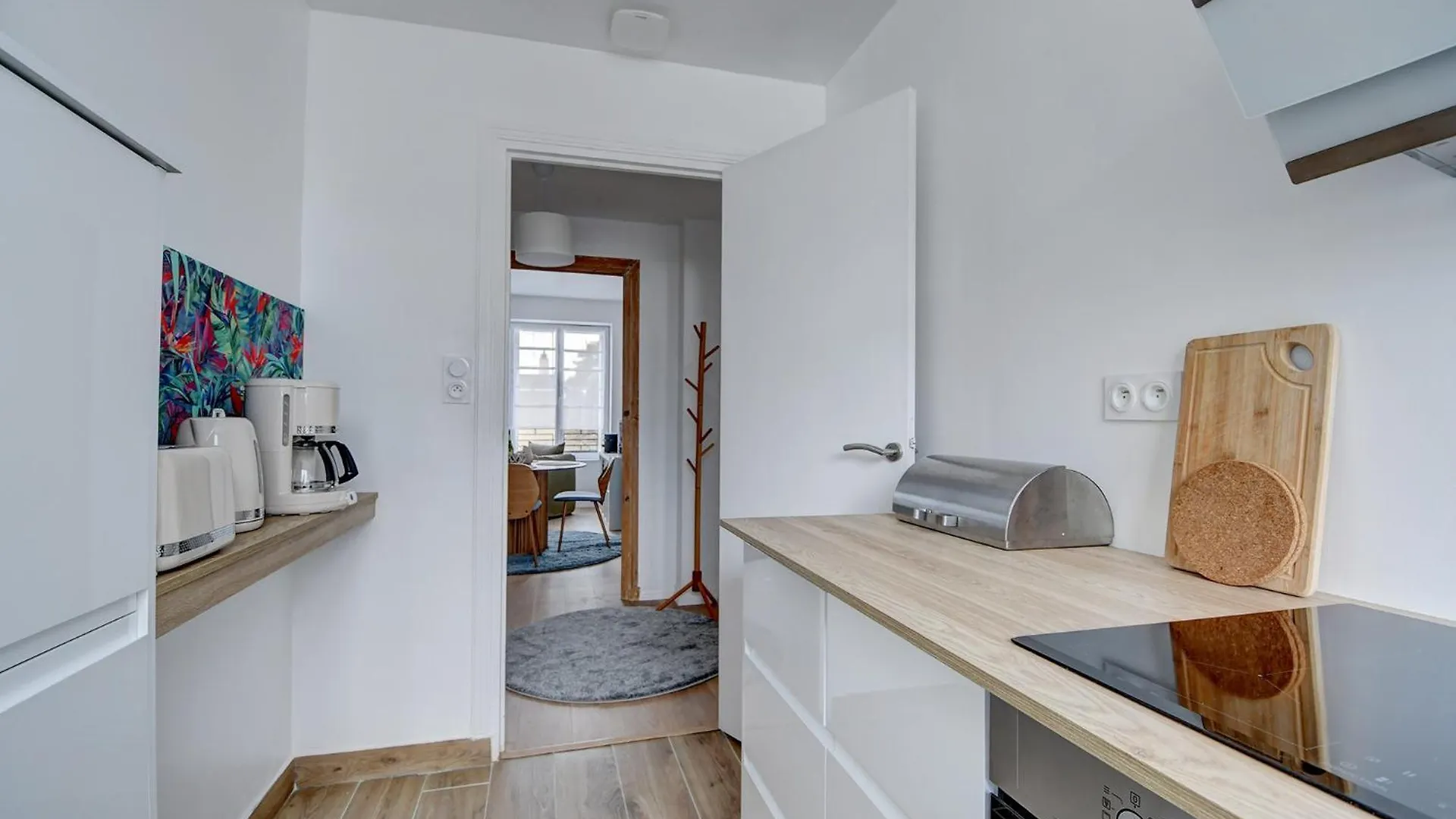 شقة La Traversee Brestoise - Appartement Tout Confort Avec Parking Privatif Au Centre-Ville