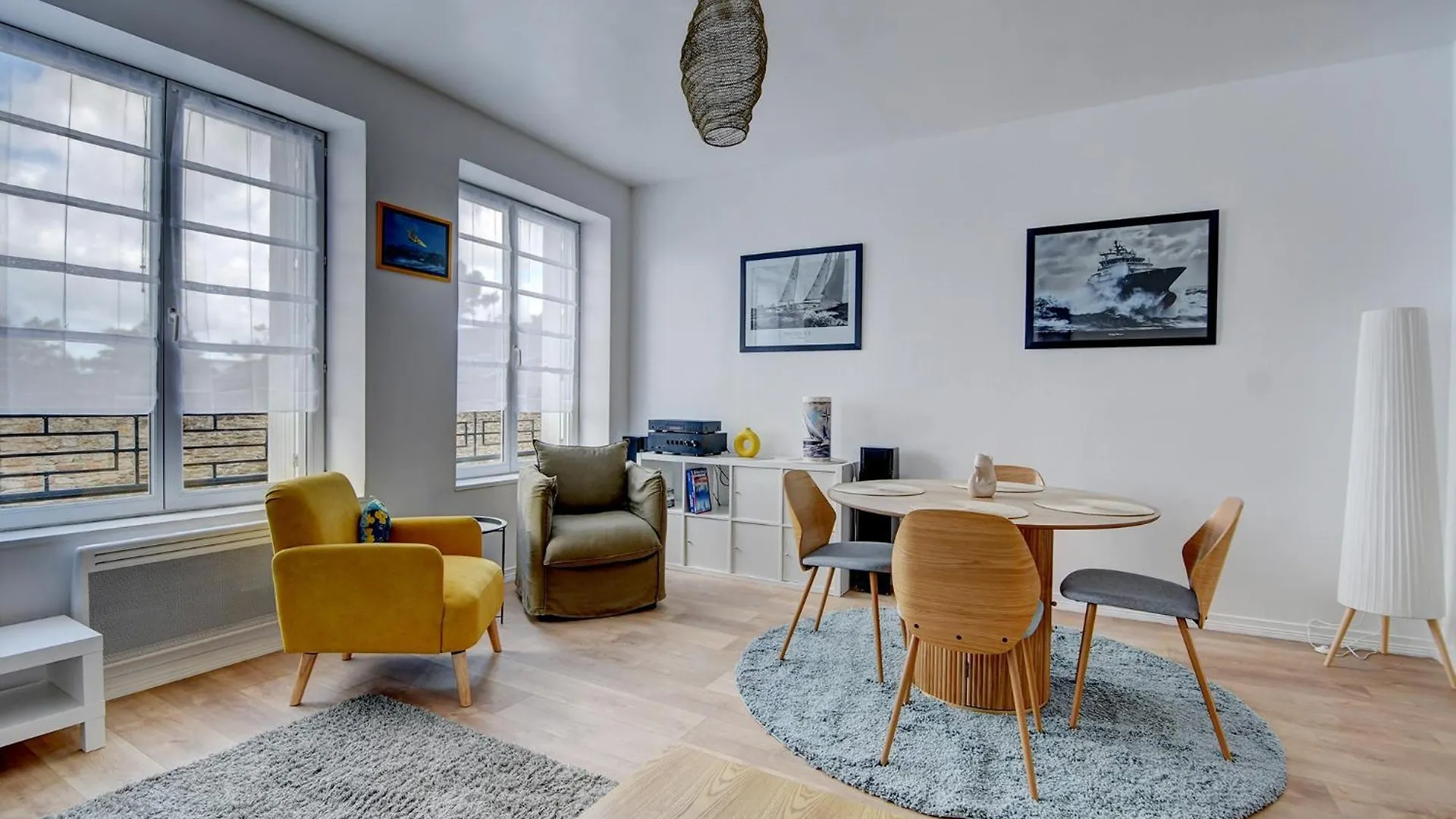 Апартаменты La Traversee Brestoise - Appartement Tout Confort Avec Parking Privatif Au Centre-Ville
